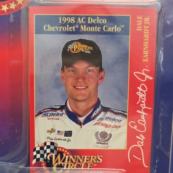 1998 Winner’s Circle Dale Earnhardt Jr #3 AC Delco Monte Carlo Die-Cast Car - Picture 2 of 4